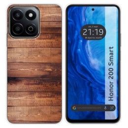 Funda Silicona para Huawei Honor 200 Smart 5G diseño Madera 02 Dibujos