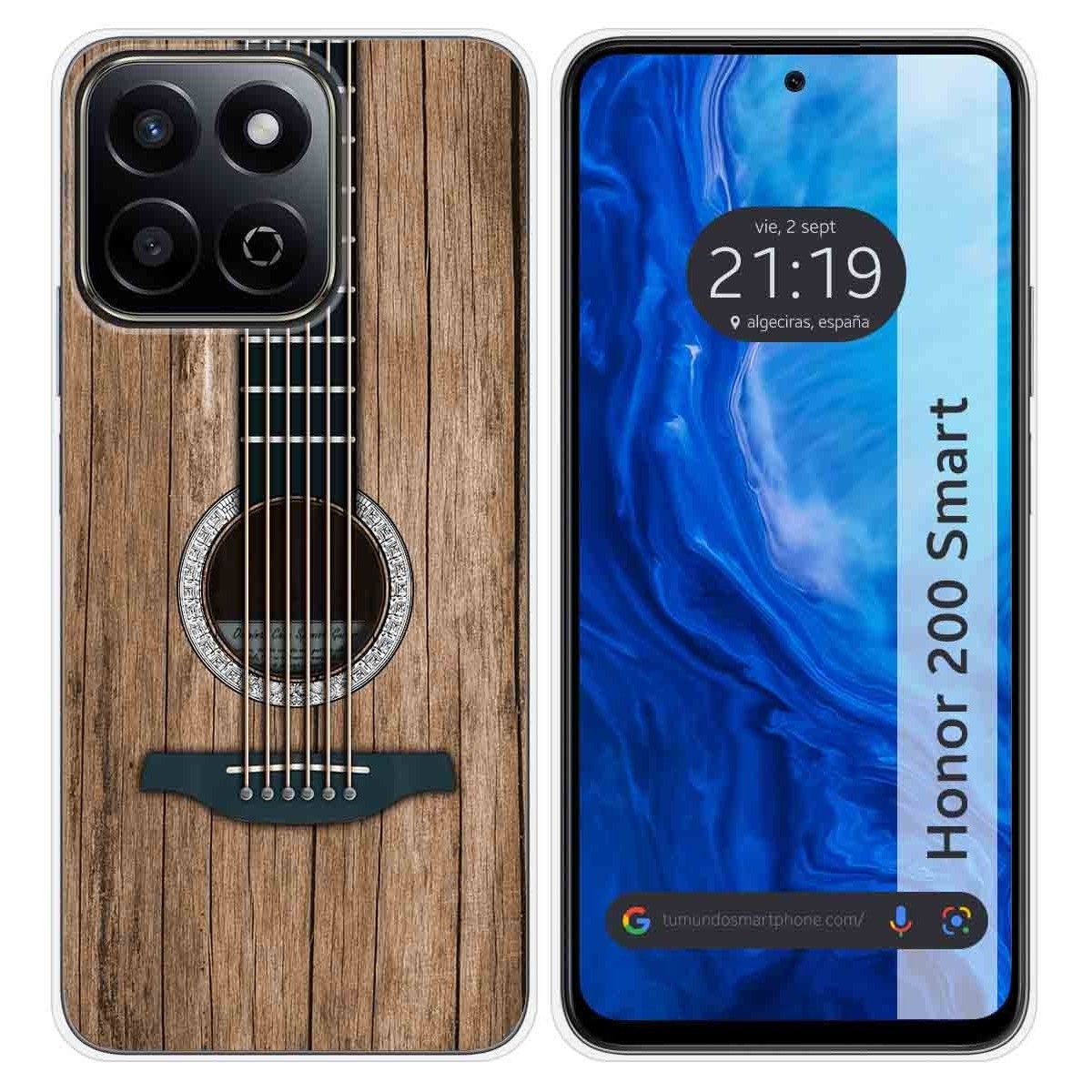 Funda Silicona para Huawei Honor 200 Smart 5G diseño Madera 11 Dibujos