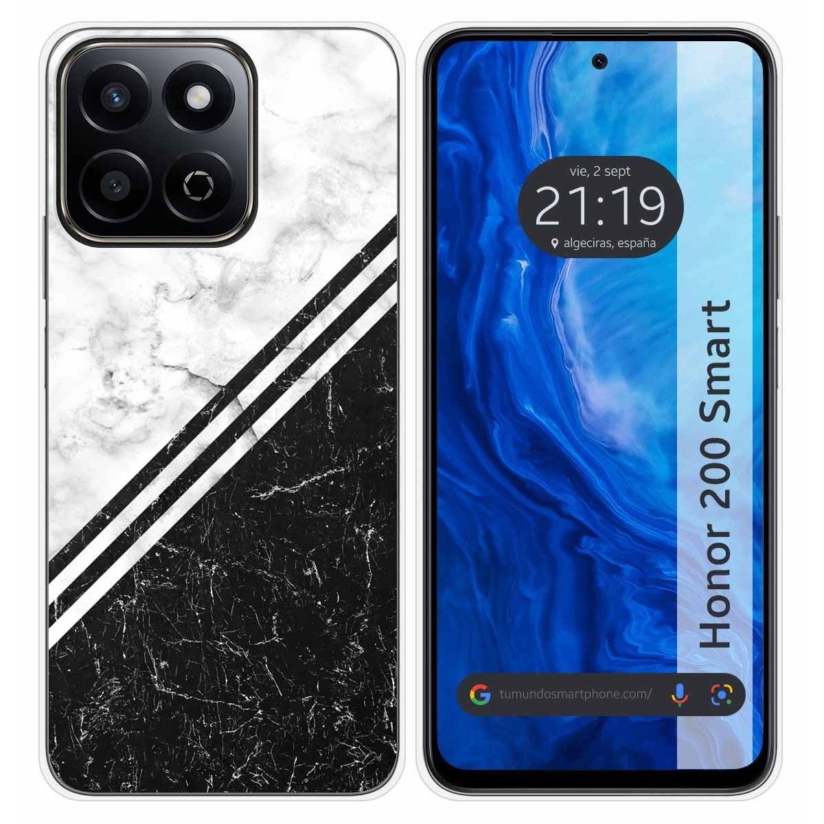 Funda Silicona para Huawei Honor 200 Smart 5G diseño Mármol 01 Dibujos