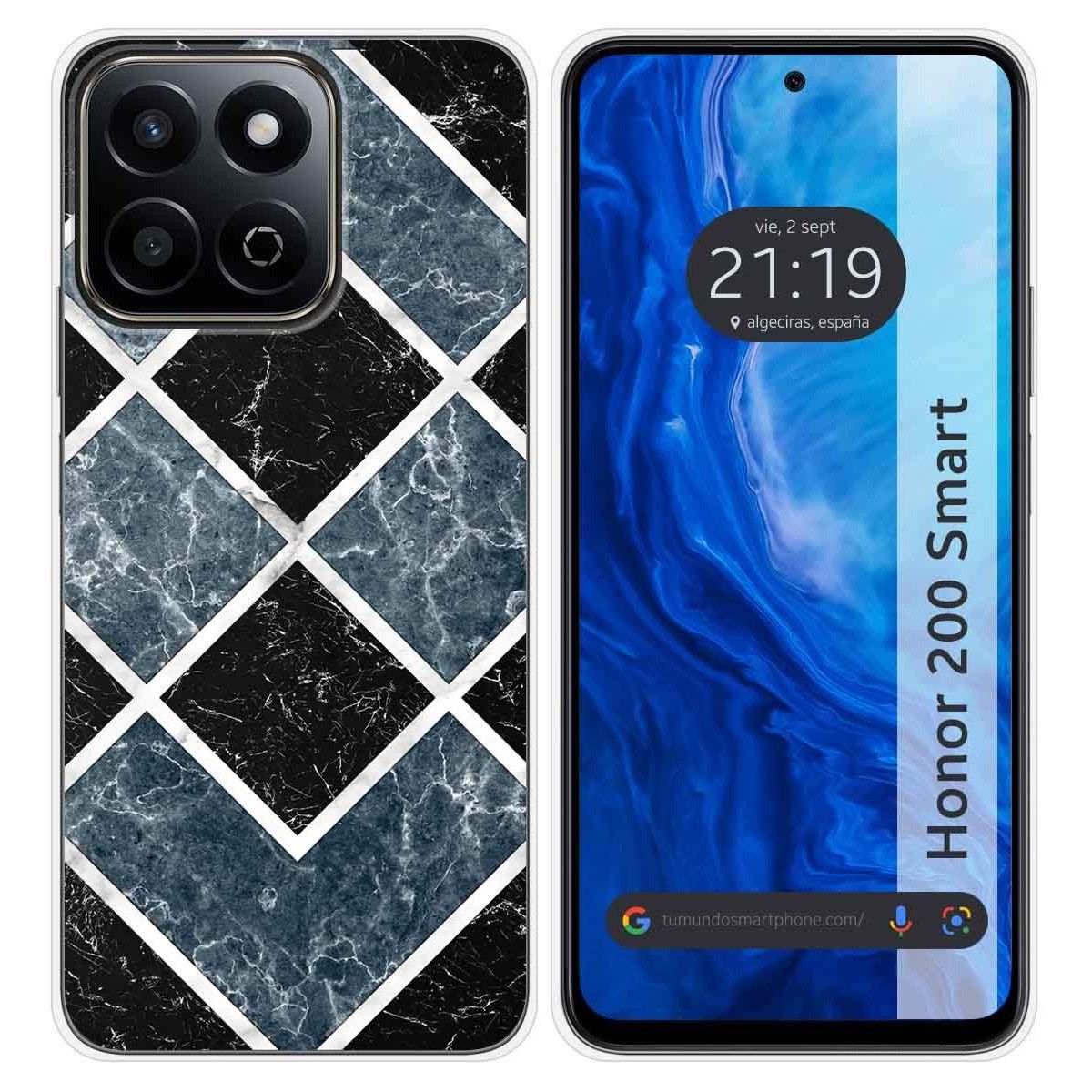 Funda Silicona para Huawei Honor 200 Smart 5G diseño Mármol 06 Dibujos