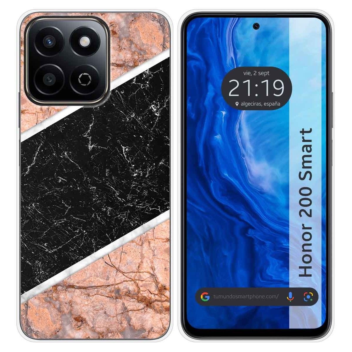 Funda Silicona para Huawei Honor 200 Smart 5G diseño Mármol 07 Dibujos