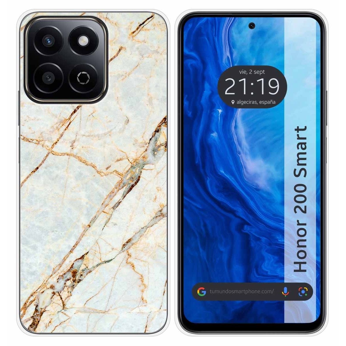 Funda Silicona para Huawei Honor 200 Smart 5G diseño Mármol 13 Dibujos
