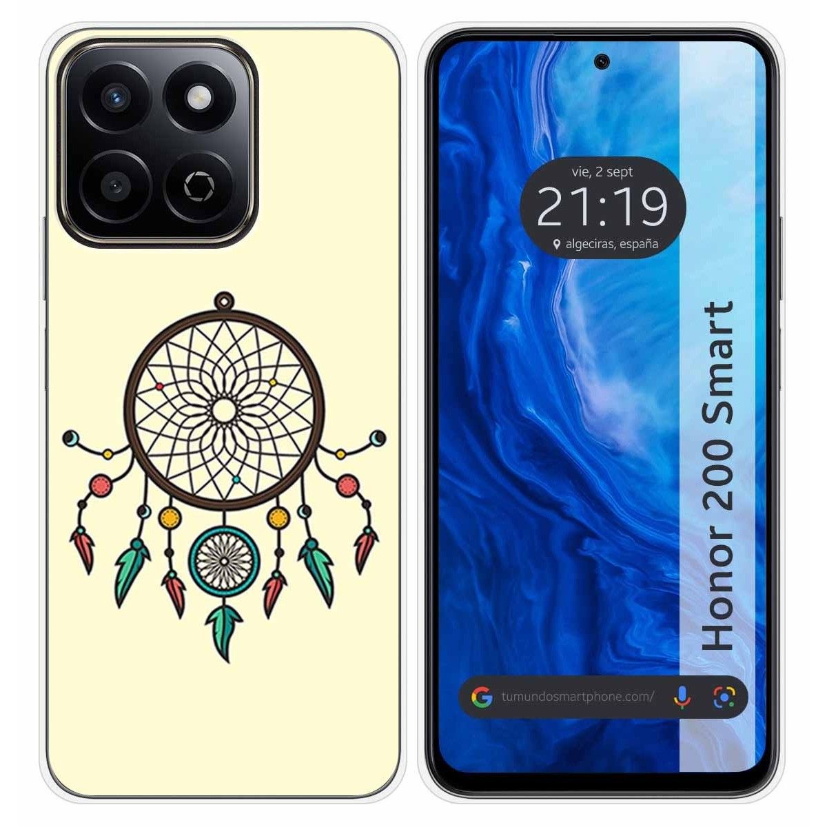 Funda Silicona para Huawei Honor 200 Smart 5G diseño Atrapasueños Dibujos