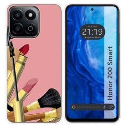 Funda Silicona para Huawei Honor 200 Smart 5G diseño Brochas Dibujos