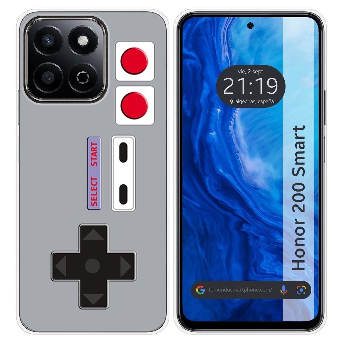 Funda Silicona para Huawei Honor 200 Smart 5G diseño Consola Dibujos