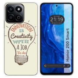 Funda Silicona para Huawei Honor 200 Smart 5G diseño Creativity Dibujos