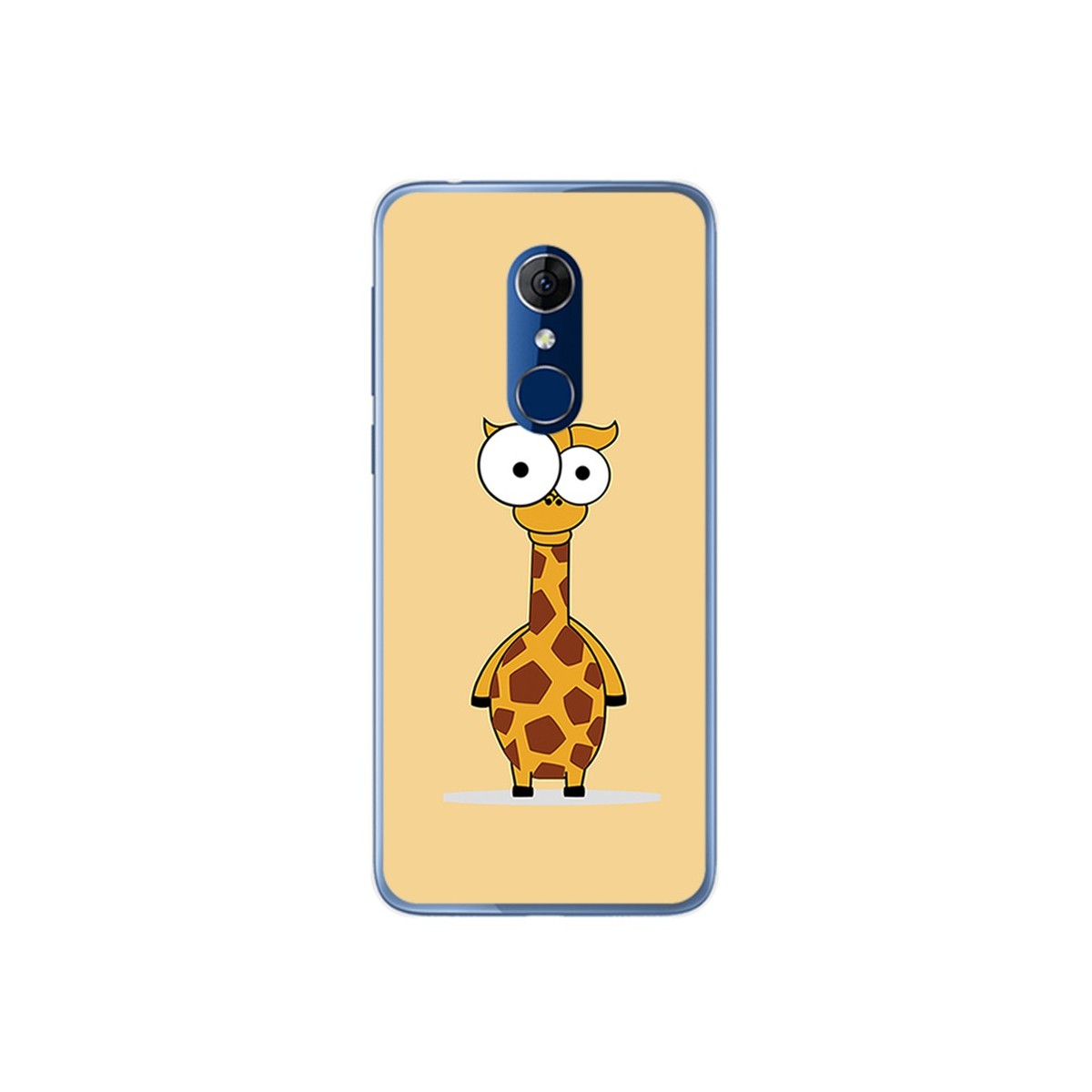 Funda Gel Tpu para Alcatel 3 Diseño Jirafa Dibujos