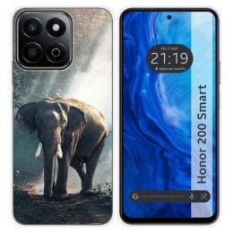Funda Silicona para Huawei Honor 200 Smart 5G diseño Elefante Dibujos