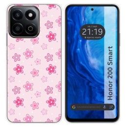 Funda Silicona para Huawei Honor 200 Smart 5G diseño Flores Dibujos