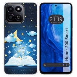 Funda Silicona para Huawei Honor 200 Smart 5G diseño Libro Cuentos Dibujos