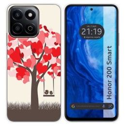 Funda Silicona para Huawei Honor 200 Smart 5G diseño Pajaritos Dibujos