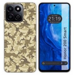 Funda Silicona para Huawei Honor 200 Smart 5G diseño Sand Camuflaje Dibujos