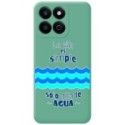 Funda Silicona Líquida Verde para Huawei Honor 200 Smart 5G diseño Agua Dibujos