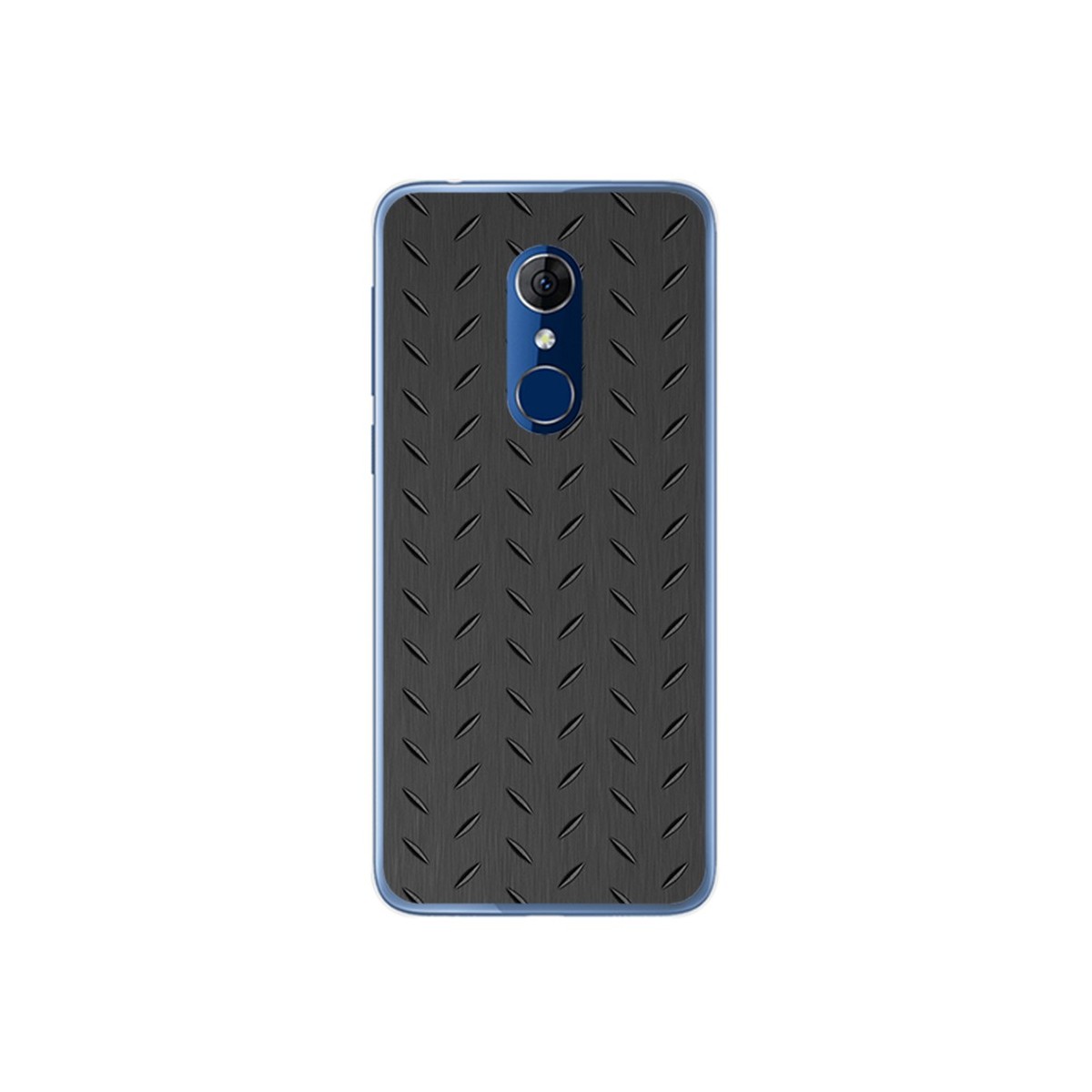 Funda Gel Tpu para Alcatel 3 Diseño Metal Dibujos