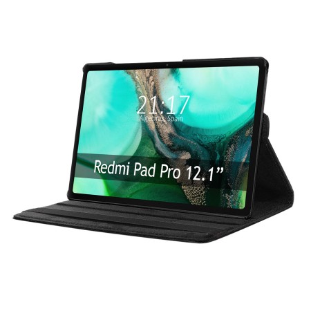 Funda Giratoria 360 para Xiaomi Redmi Pad Pro / Pro 5G 12.1 color Negro