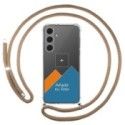 Personaliza tu Funda Colgante Transparente para Samsung Galaxy S24 FE 5G con Cordon Camel Dibujo Personalizada