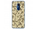 Funda Gel Tpu para Alcatel 3 Diseño Sand Camuflaje Dibujos