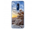 Funda Gel Tpu para Alcatel 3 Diseño Sunset Dibujos