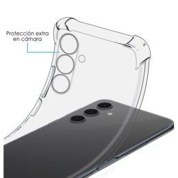 Funda Silicona Antigolpes Transparente para Samsung Galaxy S24 FE 5G 2