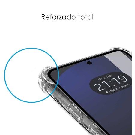 Funda Silicona Antigolpes Transparente para Samsung Galaxy S24 FE 5G