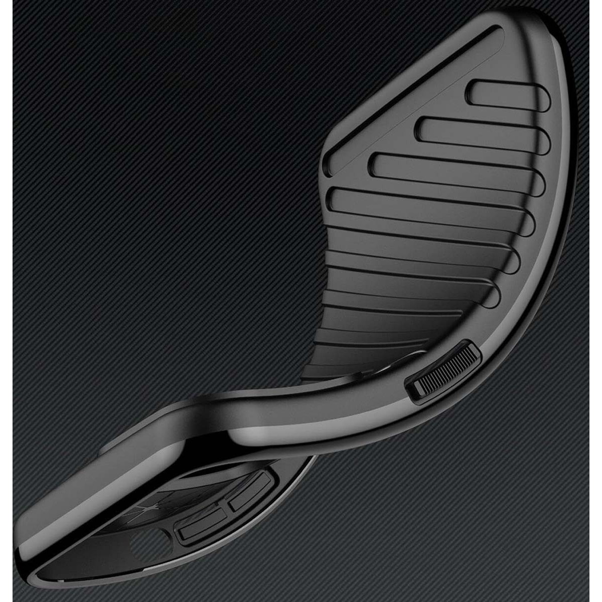 Funda Gel Flexible Thunder Armor para Samsung Galaxy S24 FE 5G color Negra