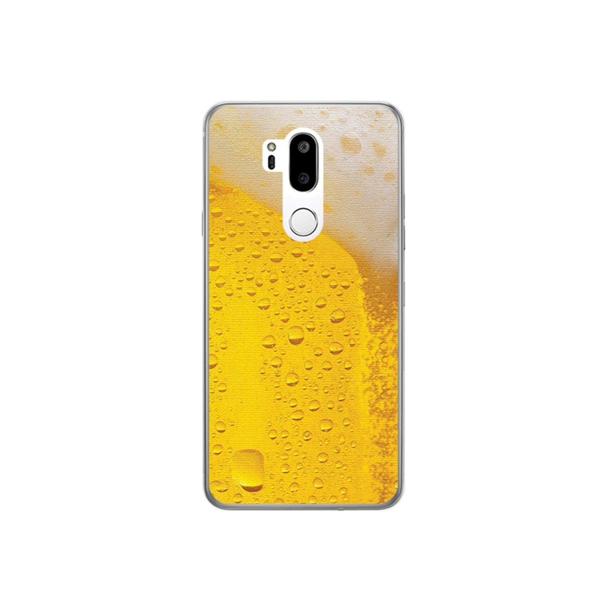 Funda Gel Tpu para Lg G7 Thinq Diseño Cerveza Dibujos