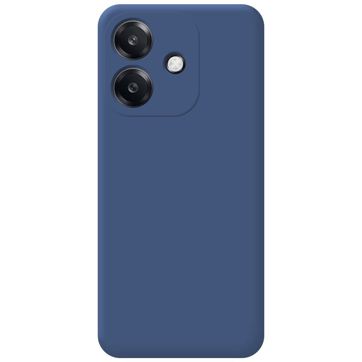 Funda Silicona Líquida Ultra Suave para Oppo A60 5G Color Azul Oscuro