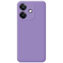 Funda Silicona Líquida Ultra Suave para Oppo A60 5G Color Morado 2