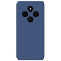 Funda Silicona Líquida Ultra Suave para Xiaomi Poco C75 Color Azul Oscuro 2