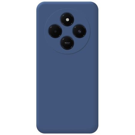 Funda Silicona Líquida Ultra Suave para Xiaomi Poco C75 Color Azul Oscuro