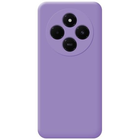 Funda Silicona Líquida Ultra Suave para Xiaomi Poco C75 Color Morada