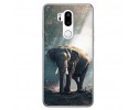 Funda Gel Tpu para Lg G7 Thinq Diseño Elefante Dibujos