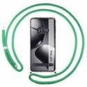 Funda Colgante Transparente para Xiaomi 14T Pro 5G con Cordon Verde Agua