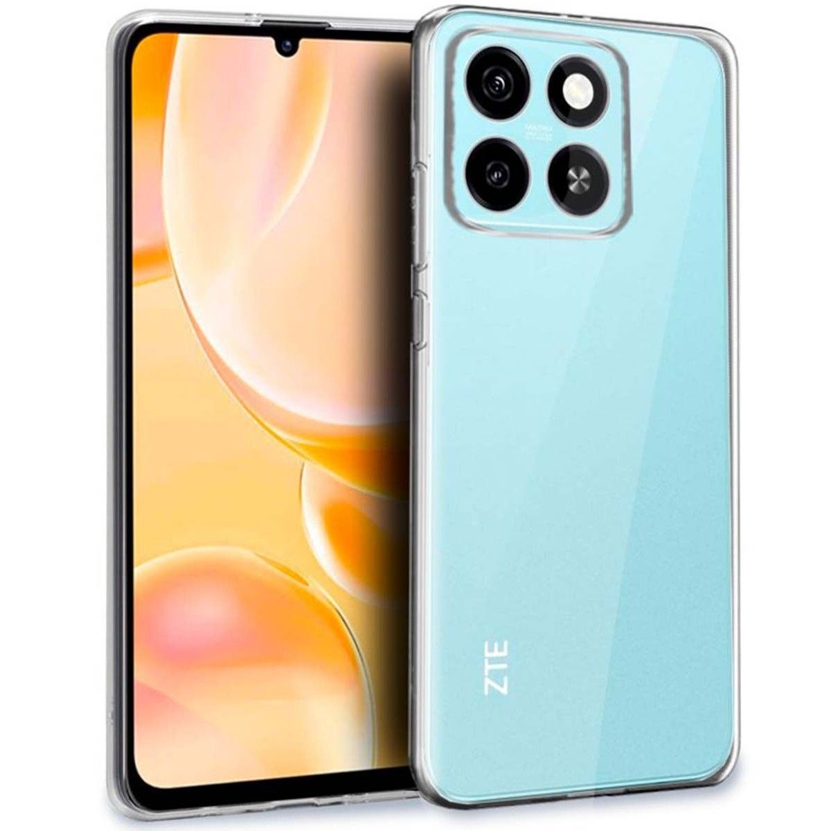 Funda Silicona Gel TPU Transparente para Zte Blade A35 / A55