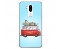 Funda Gel Tpu para Lg G7 Thinq Diseño Furgoneta Dibujos