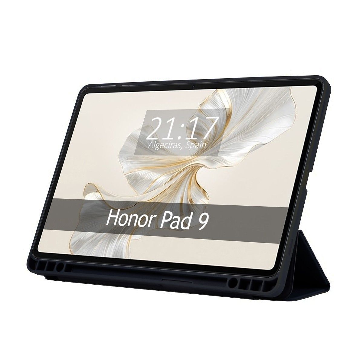 Funda con tapa Smart para Honor Pad 9 color Negra