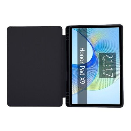 Funda con tapa Smart para Honor Pad X9 color Negra
