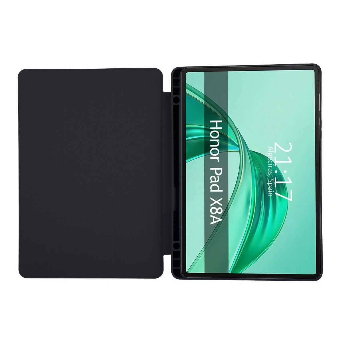 Funda con tapa Smart para Honor Pad X8a color Negra