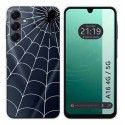Funda Silicona Transparente para Samsung Galaxy A16 4G / 5G diseño Araña Dibujos