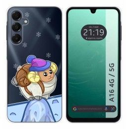 Funda Silicona Transparente para Samsung Galaxy A16 4G / 5G diseño Cabra Dibujos