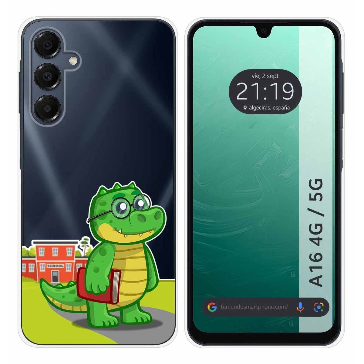 Funda Silicona Transparente para Samsung Galaxy A16 4G / 5G diseño Coco Dibujos