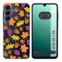 Funda Silicona Transparente para Samsung Galaxy A16 4G / 5G diseño Otoño Dibujos