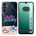 Funda Silicona Transparente para Samsung Galaxy A16 4G / 5G diseño Summer Dibujos
