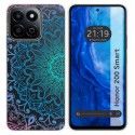 Funda Silicona Transparente para Huawei Honor 200 Smart 5G diseño Mandala Dibujos