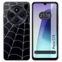 Funda Silicona Transparente para Xiaomi Poco C75 diseño Araña Dibujos