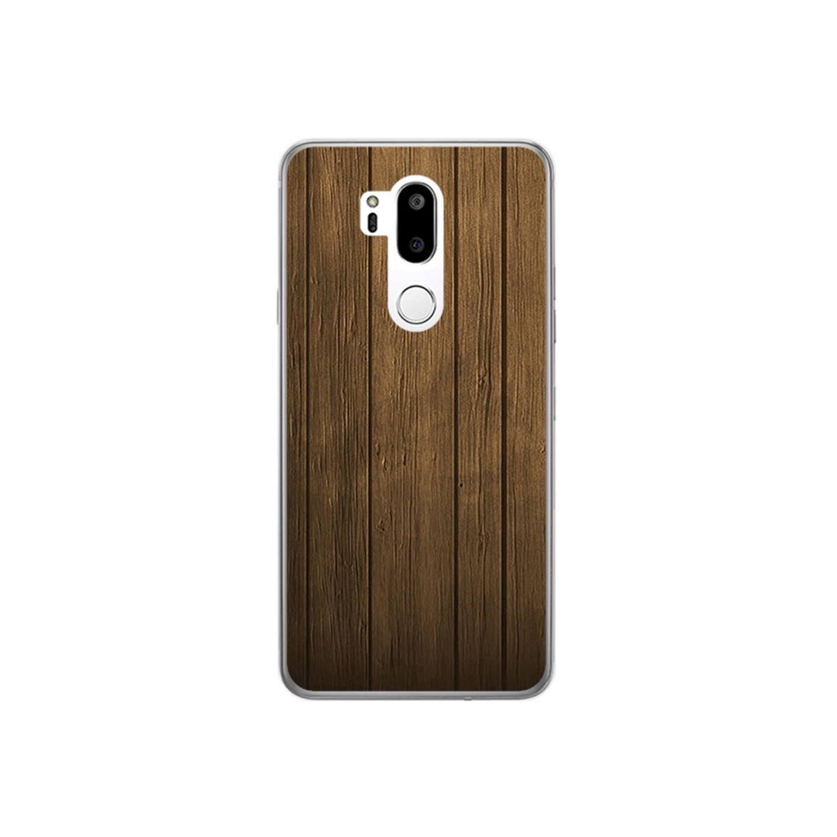 Funda Gel Tpu para Lg G7 Thinq Diseño Madera Dibujos