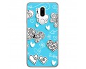Funda Gel Tpu para Lg G7 Thinq Diseño Mariposas Dibujos