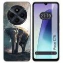Funda Silicona para Xiaomi Poco C75 diseño Elefante Dibujos