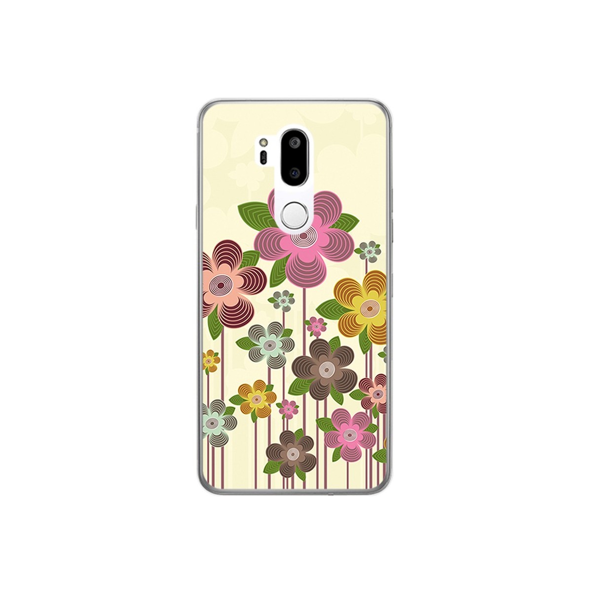 Funda Gel Tpu para Lg G7 Thinq Diseño Primavera En Flor Dibujos