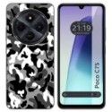 Funda Silicona para Xiaomi Poco C75 diseño Snow Camuflaje Dibujos